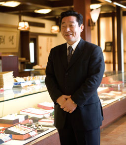 安田社長　写真