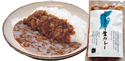 「門前屋忠兵衛の生カレー」（3袋入・1,305円）