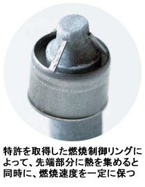 燃焼制御リング