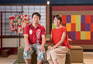 「ゆくゆくは金沢市内で20棟まで増やしたい」と意欲を燃やす林さん夫妻の写真
