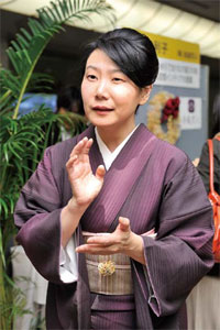 新たな可能性を追求する廣瀬さんの写真