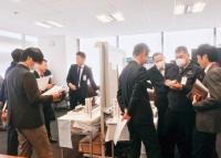 約60人のヤンマー社員が来場した商談会の写真