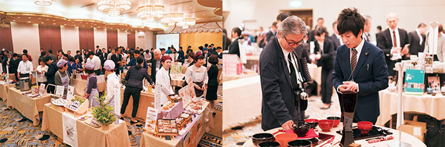 商品展示会の写真