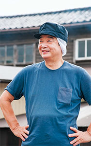 油谷祐仙社長の写真