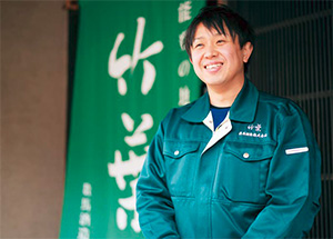 数馬嘉一郎社長の写真