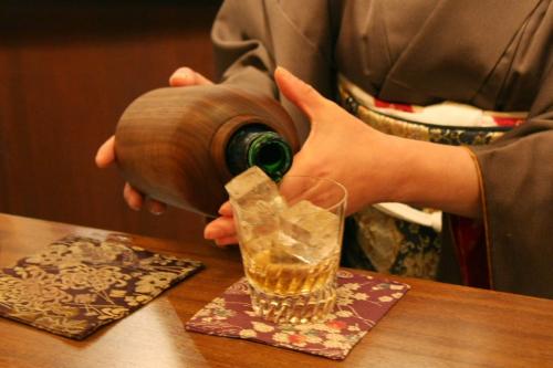 木製蒔絵ボトルケース２