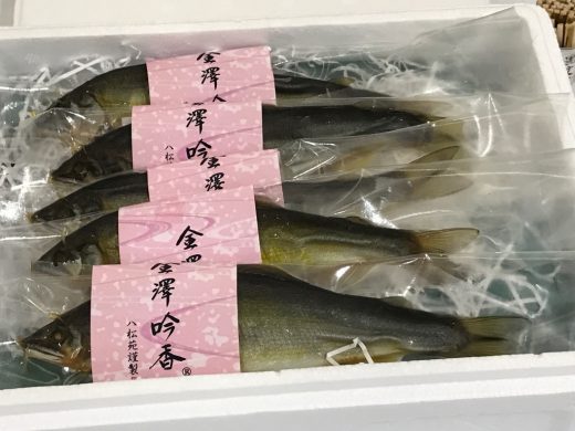 鮎の粕漬け　