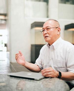 越田幸一 ITコーディネータの写真。