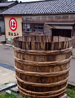 木桶の写真