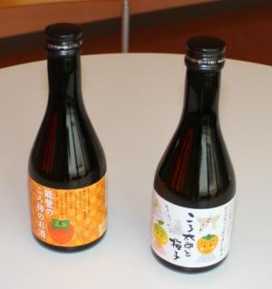 能登のころ柿のお酒と、ころ太郎と梅子