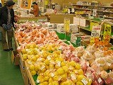 果実販売コーナー