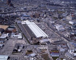 施設の航空写真