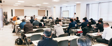 事業承継セミナー風景の写真