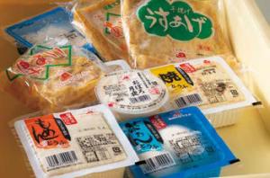 エステフーズヤチが製造する豆腐とその加工品の写真