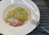 シェフの長男が作るパスタ