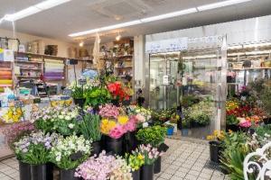 いなば生花店の店内