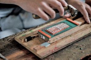漆のお箸 十八膳　作業工程