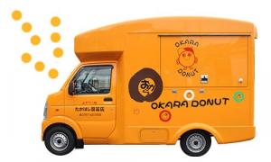  サンライズ。ドーナツのキッチンカー