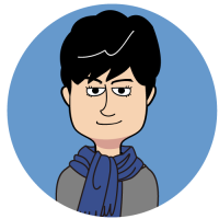 高橋裕樹氏の似顔絵画像