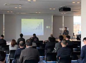 Demodayの会場の様子の写真