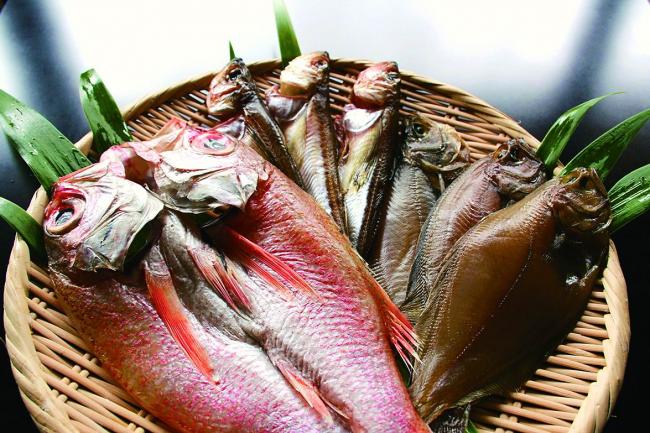 魚の干物の写真
