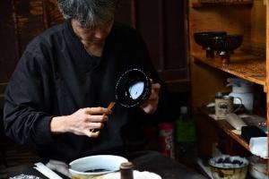 山中漆器の職人