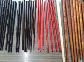 輪島塗の箸の端材