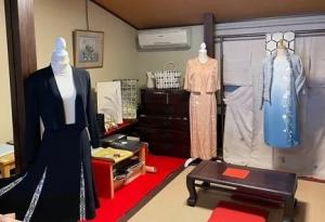 加賀友禅のオーダードレス