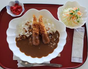 海老フライカレー