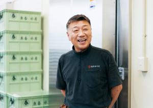 春木直人社長の写真。
