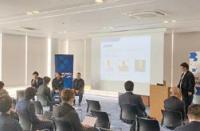 いしかわアクセラレータープログラム Demodayの会場の様子の写真