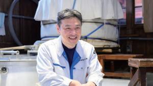 白藤喜一社長の写真
