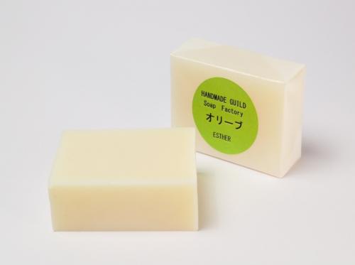 ハンドメイド石けん (化粧石けん) オリーブ