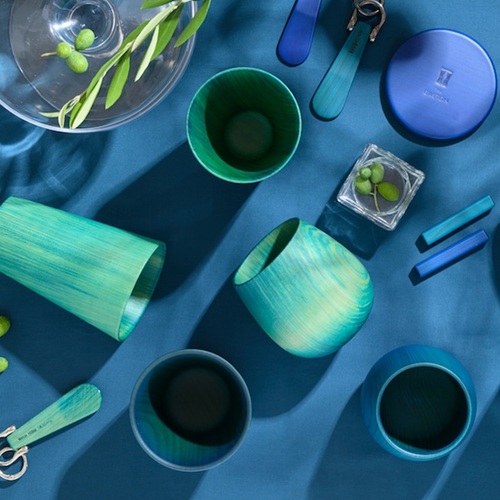 DesignStore【THE EASTON】能登ヒバタンブラー 山中塗 (ターコイズブルー)