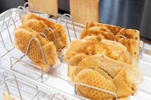 たい焼きが並ぶ