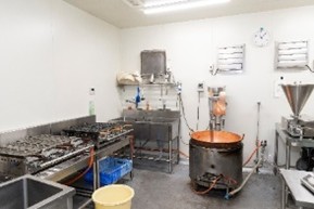 たい焼きを作る場所