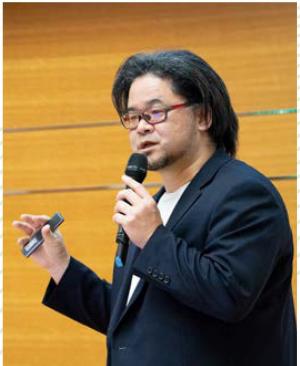 最優秀賞を受賞したSPVioletの西園啓文さんの写真