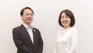 加茂谷慎治氏と木和田里美氏の写真